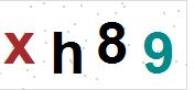 看不到验证码？点击重新换一个！