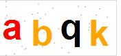 看不到验证码？点击重新换一个！